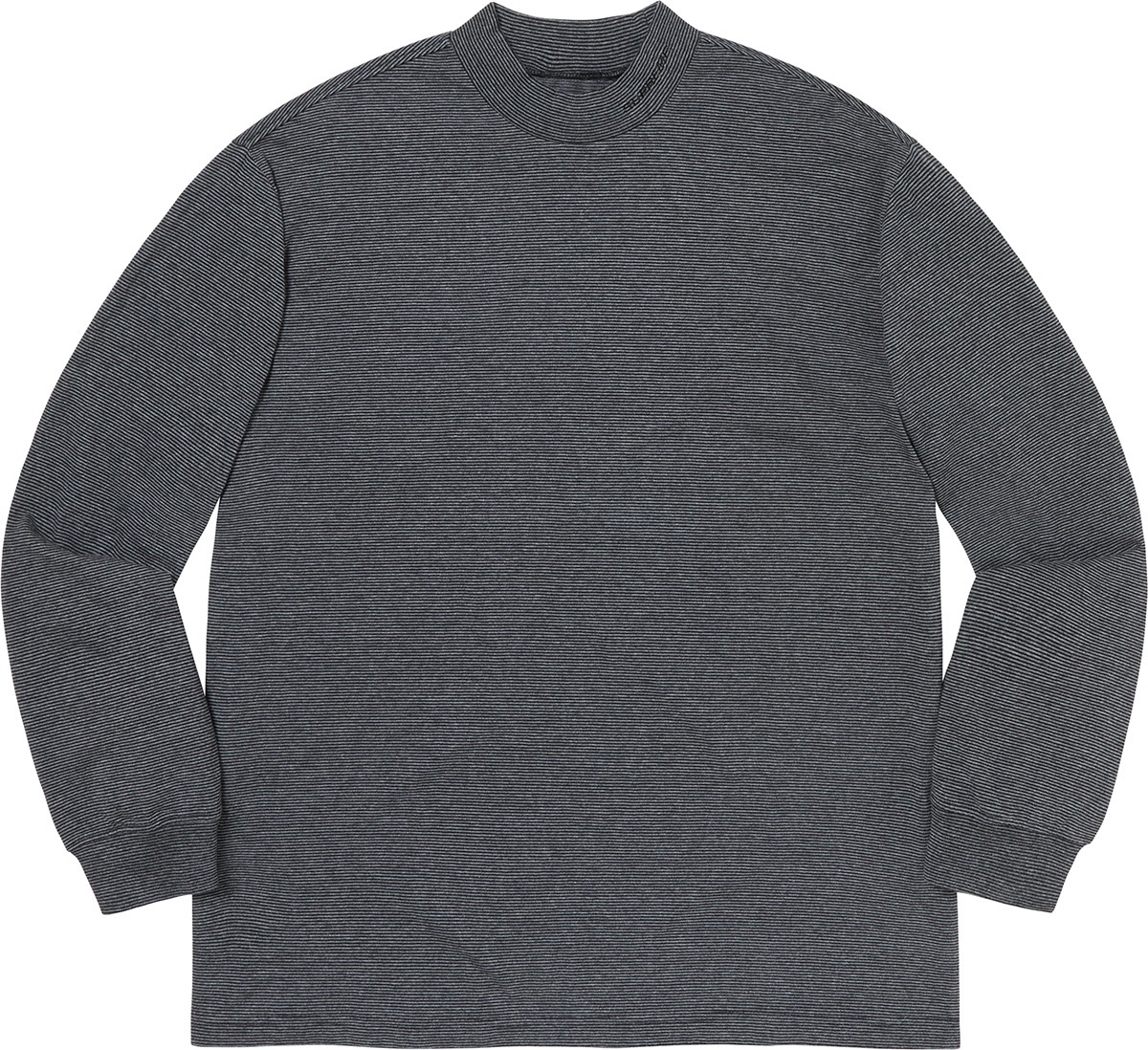 Micro Stripe Mock Neck view 2